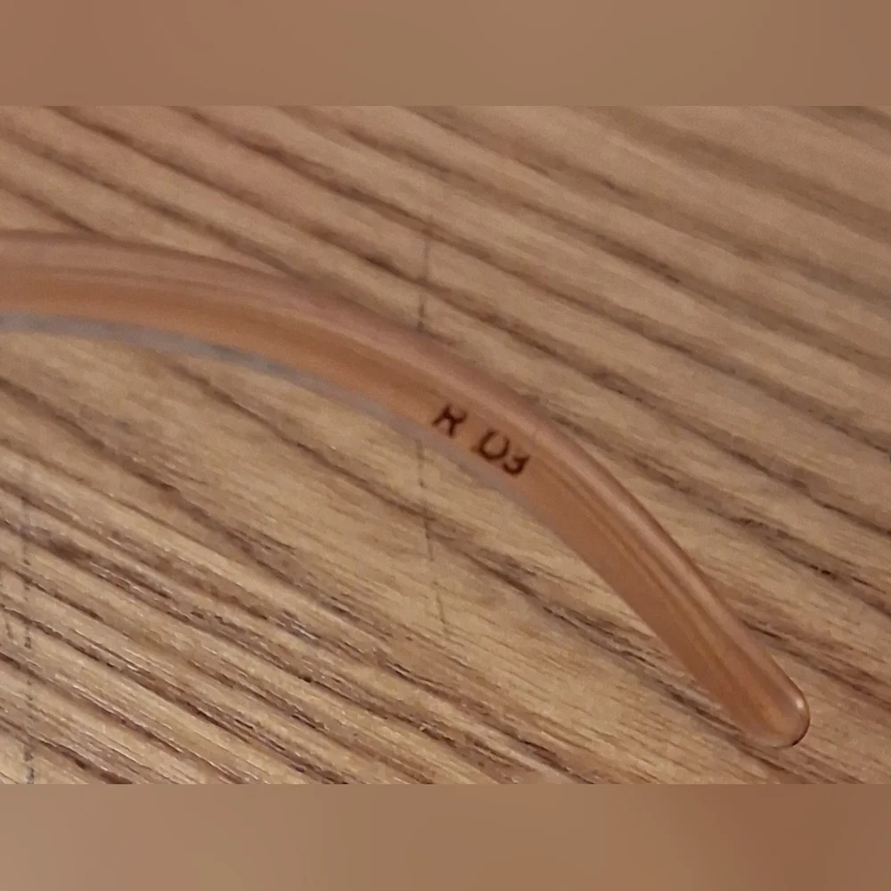 SUPER RARE Vintage 70s Ted Lapidus Brigitte Bardot Peach Retro Sunglass Frames